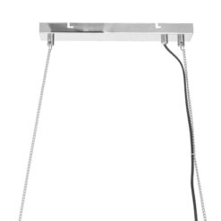 Alternative view of Pendant Lamp, Silver, Metal L110xH19 cm