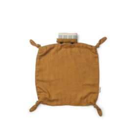 Agnete cuddle cloth, Bus/golden caramel multi mix