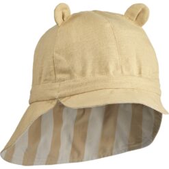 Alternative view of Gorm Reversible Sun Hat Yarn Dyed, Y/D Stripe: Safari/Sandy