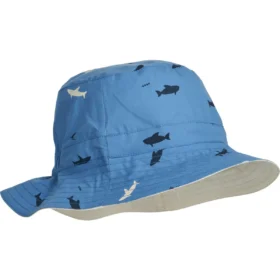 SANDER REVERSIBLE SUN HAT SHARK / RIVERSIDE