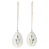 Easter egg ornament, 2 ass./price per 1 - Blue