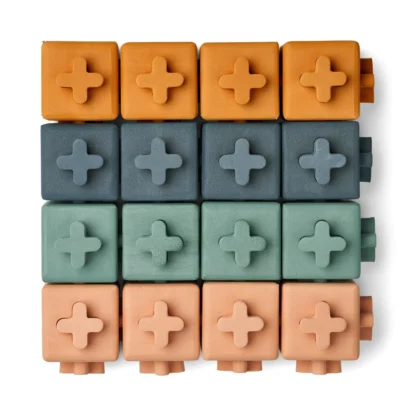 Pierce Building Blocks 16-pack- Mustard multi mix