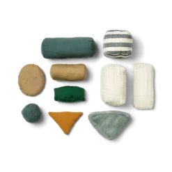 Alternative view of Senso Senzorial shapes 10-pack, Blue multi mix