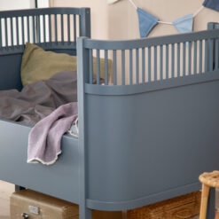 Alternative view of The Sebra Bed, Baby & Junior, Forest Lake Blue, FSC Mix