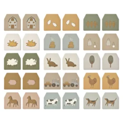 Alternative view of Wallis Memo Game - Farm/ Sandy