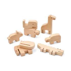Thorkild Stackable Animals, Natural