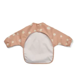 Alternative view of Merle Printed Cape Bib- Shell/ Pale tuscany
