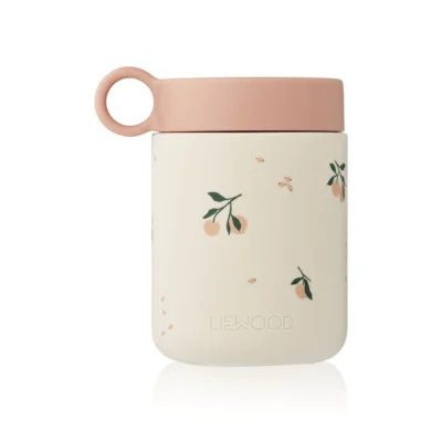 Kian Food Jar- Peach/ Sea shell