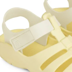 Alternative view of Beau Eva Strap Sandal, Lemonade/ Cloud cream