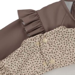 Alternative view of 2 pack dinner bib with sleeve - milk tank/ antler