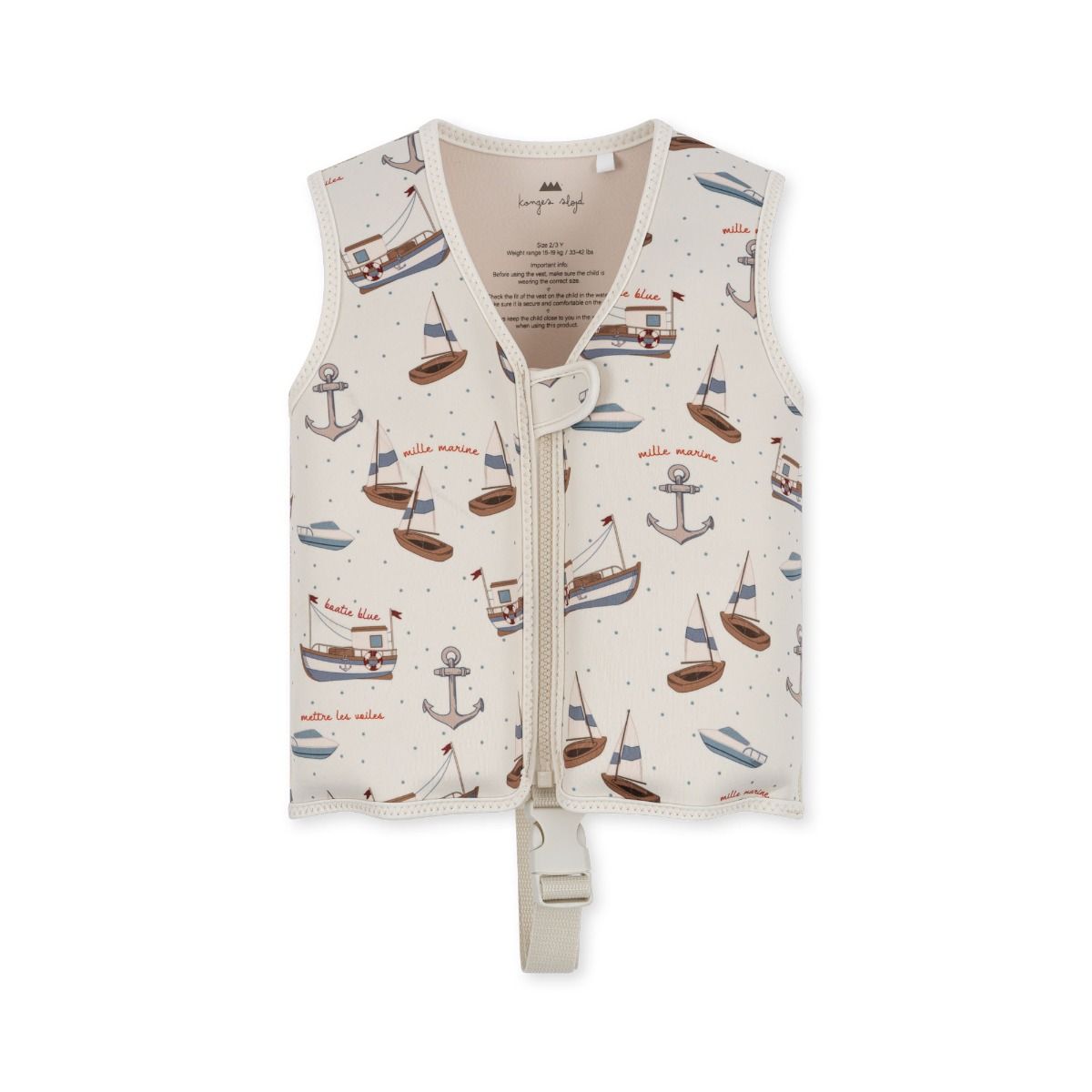 Neoprene float vest - sail away